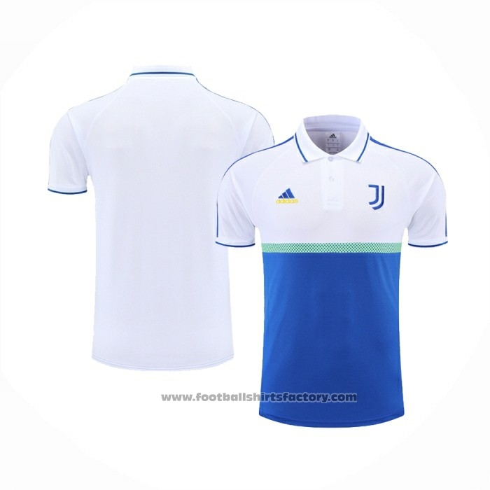 Polo Juventus 2022-2023 White and Blue